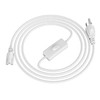 SHOPLED 5FT Plug Power Cord T5 T8 LED Tube Power