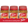 Fisher Snack Honey Roasted Peanuts, 36 Ounces (Pack of 6),