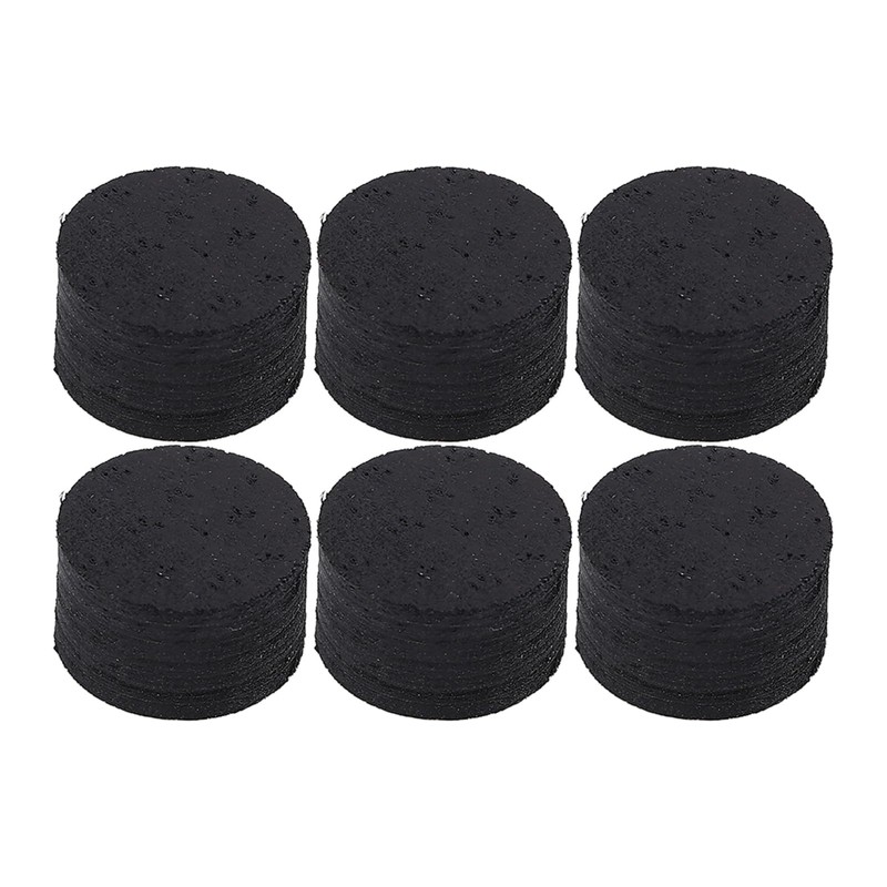 POENVFPO Pack of 6 14 mm Billiard Cue Tips, Professional