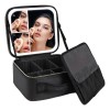 Maletin Estuche De Maquillaje Con Espejo Y Luz Led 3