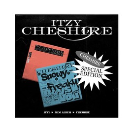 ITZY CHESHIRE 6th Mini Album Special Edition CD+Poster on pack+Photobook+Lyric book+Photocard+POB+Tracking (SET(A+B))