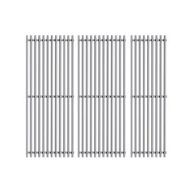 Votenli S47E (3-Pack) 18" Stainless Steel Cooking Grid Grates for Charbroil Performance 4 Burner 463376018P2, 463376117, 463377117, 463673617, 463377017, 463347017 and 5 Burner 463347519