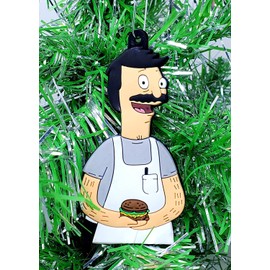 5 Piece Ornament Set with Bob, Lynn, Louise, Tina, and Gene (Unique Shatterproof Design) (B30)