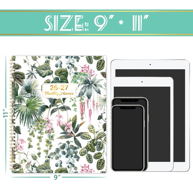 2026-2027 Monthly Planner - Planner/Calendar 2026-2027, Jan. 2026 - Dec.
