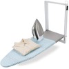 SheeChung Wall Mount Ironing Board 36"X12",Compact Wall Ironing Board with