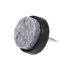 sourcing map Pack of 26 Nail-On Furniture Felt Pads Chair