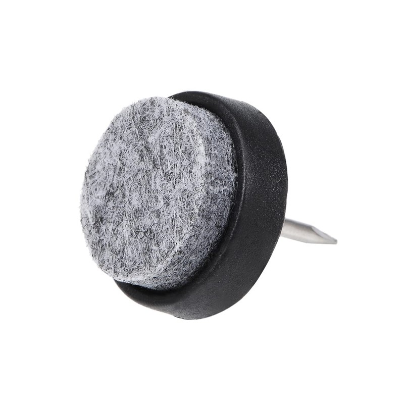 sourcing map Pack of 26 Nail-On Furniture Felt Pads Chair
