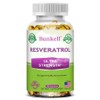 Resveratrol Capsules 1000mg - Natural, Easy to Swallow, Vegan, Gluten Free, Non-GMO, 1 Count, 120 Servings / 레스베라트롤 캡슐 1000mg - 천연 성분으로 삼키기 쉽고 비건 글루텐 프리 Non-GMO, 1개, 120회분