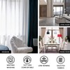 Guibaf White Velvet Curtains 108 inches Long Grommet Soft Velvet