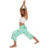 Kabento 2 Pack Womens Pajama Pants Capri Sleep Lounge Pants