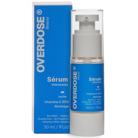 OVERDOSE | Serum facial noche | Rutina Skin care | Vegano | Vitamina C | Todo tipo de piel