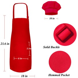 IELEK Real Baking Set Pastry Cooking Kit Supplies Includes Apron,Chef Hat,Oven Mitt,Rolling Pin,Real Baking Tools and Recipes Great Gift for Curious Beginners