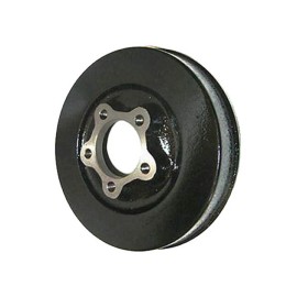 AAOK BLACK Cast Iron BRAKE DRUM for 1940 - 1957 Harley Sidecar & Servi-Car