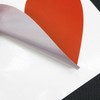 SCRS-004 Scratch Seal Heart (Red) Large Scratch Seal Sticker 2.4