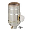 B&P Lamp® Med. Base Full Range DIMMER Socket, aluminum shell