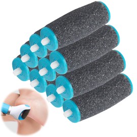 10Pcs Pedi Replacement Rollers Heads Refills Compatible with Scholl Velvet Smooth, for Feet Pedicure Hard Skin Remover, Effective Foot Care Pumice Stones