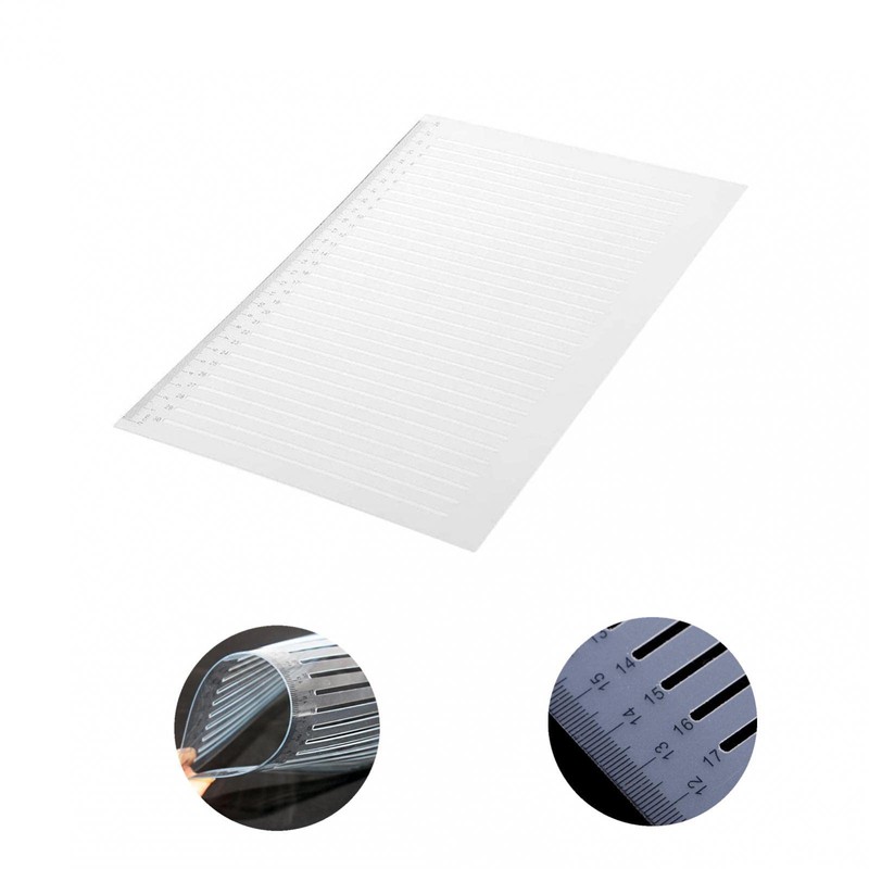 Scale Infinite Straight Rulers Plastic Measuring Ruler 28cm Plastic Ruler