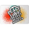 Makoroni - Peace Love Collect Scale Models - 12"x18" Aluminum