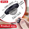 ANCIRS 8pcs Hose Screen Filter Washers, Stainless Steel Filter Hose