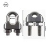 DYWISHKEY Pack of 10, 1/4 Inch M6 Stainless Steel Wire