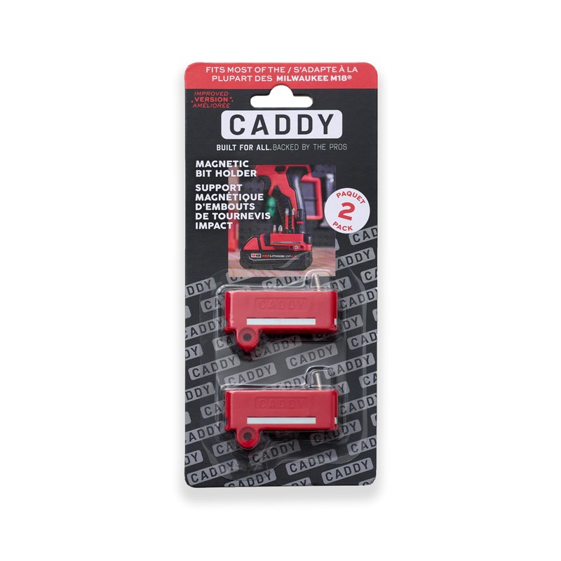 *Improved* Caddy | 2-Pack | Magnetic Bit Holder Made for
