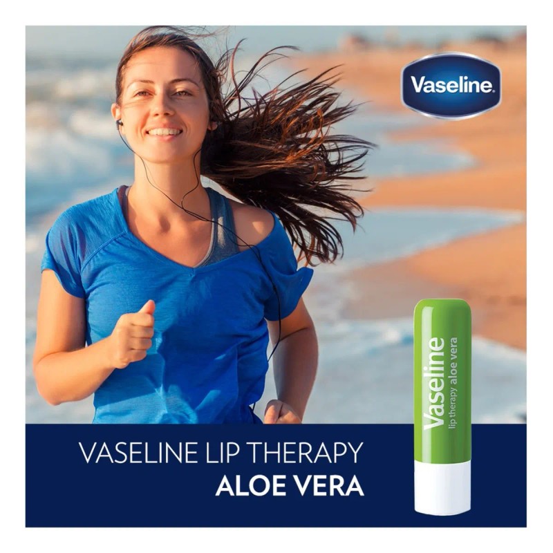 Balsamo Labios Vaselina Lip Therapy Aloe Vera Vaseline