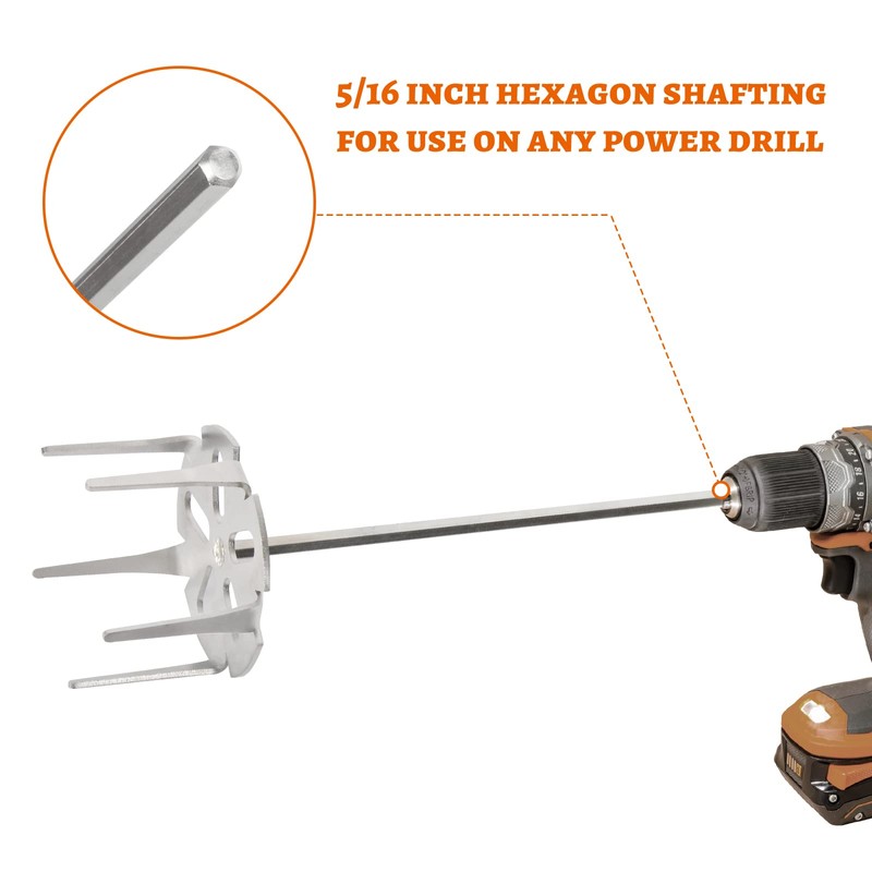 OLIGAI 3 Inch Pork Puller Tool,304 Stainless Steel Pulled Pork