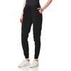Southpole Women’s Junior Basic Fleece Jogger Pants -Black, X-Large