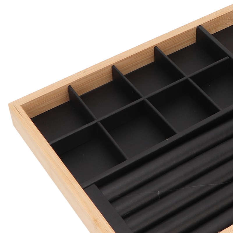 Stackable Jewelry Tray Organizer 3 Purpose Storage Cabinet Drawer Display