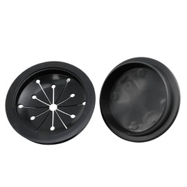 Haidong 3 "Kitchen Sink Plug and 3 1/8" Garbage Disposal Splash Guard Works with Most Garbage disposers -1 Set