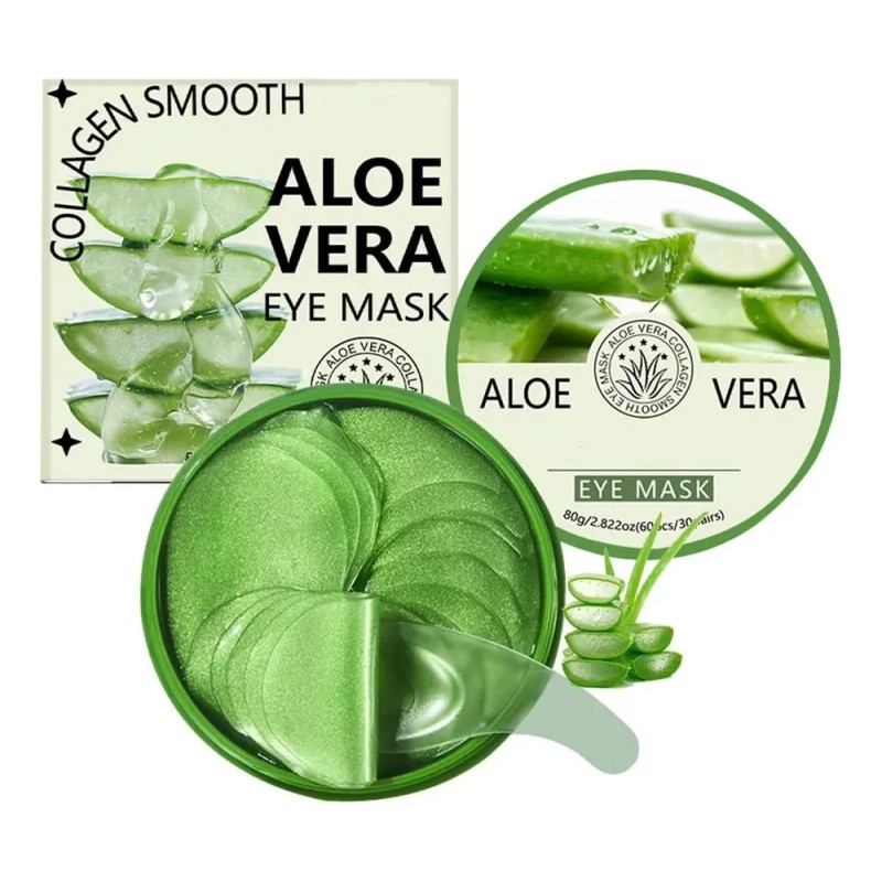 Aloe Vera Under Eye Patches 60 Pcs, Hydrating Eye Mask