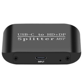 Type C Splitter,USB C to Double Adapter | Portable Multi-Function Stable Gadget for Laptop Computer Desktop Devices