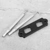 Battery Tie Down Kit Hold Down Rod Bracket with Hooks