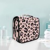senya Hanging Travel Toiletry Bag Leopard Kit Makeup Case Cosmetics