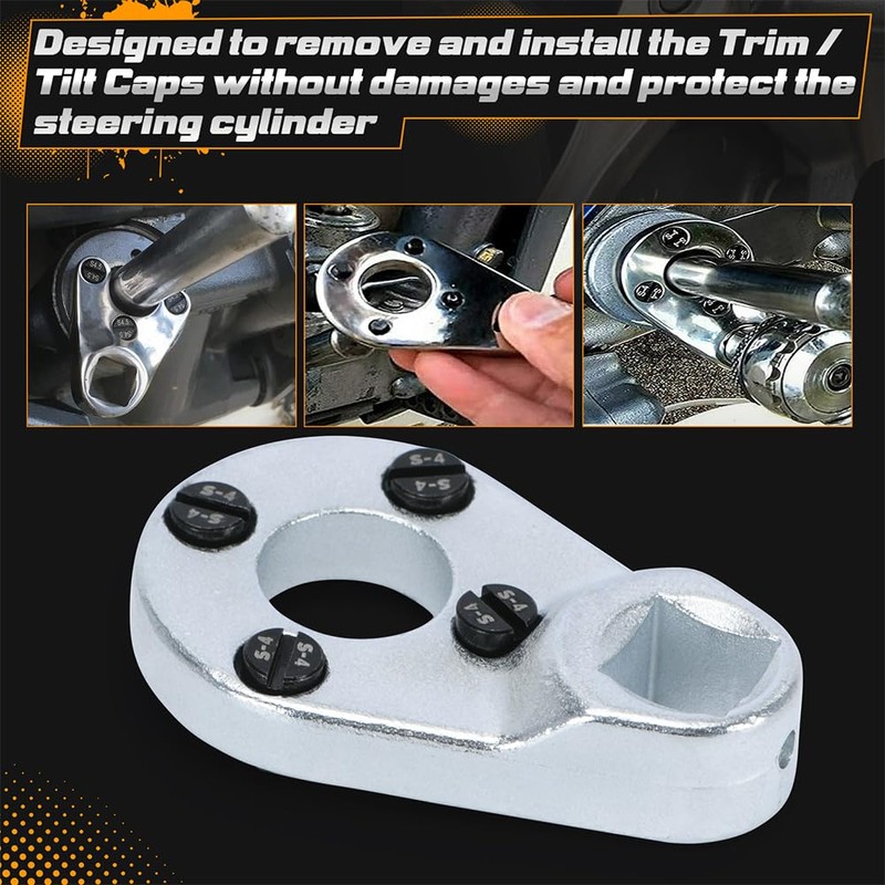 PQY Outboard Trim Tilt Pin Wrench Tools Set MT0004 &
