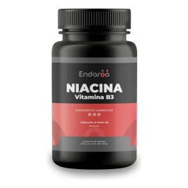 Niacina Vitamina B3 Premium 60 Cápsulas                                                                                                               