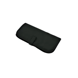 Made in Japan Makeup Brush Case with 8 Pockets, Black