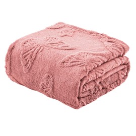 GIOKARNNA Throw Blankets with Butterfly,Soft Warm Blankets for Lover Mom Father Friends Gifts Pets,Lightweight Fuzzy Blanket for Couch Sofa Bed(Pink,50"x60")