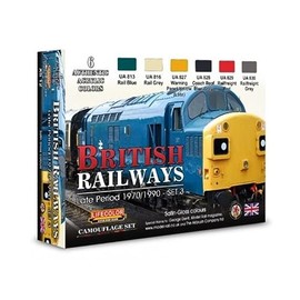 Lifeolor XS12 Acrylic Colours for British Railways