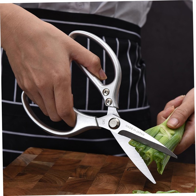 Alipis Ergonomic Metal Scissors Kitchen Shears Set Stainless Steel Shears