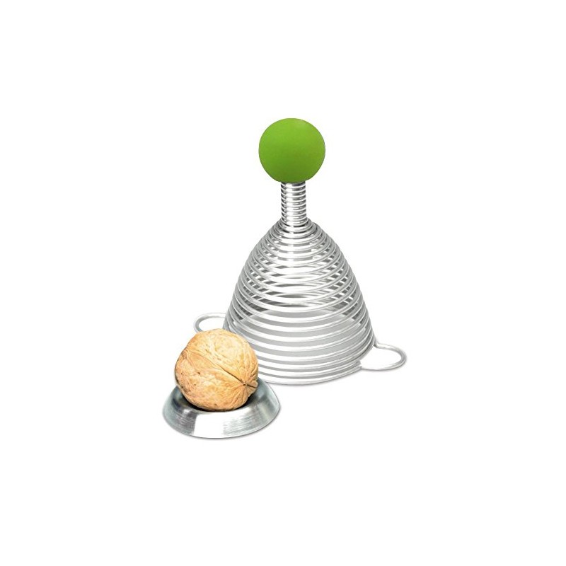 Take2 NAOMI Nutcracker Stainless Steel with Green Rubber Ball