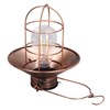 Solar Hanging Light Decorative Iron Frame LED Outdoor Retro Lantern