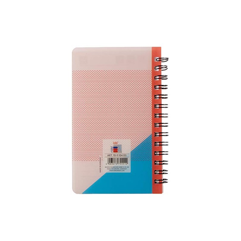 rido/idé 7011104011 Pocket Calendar Model Timing 3, 2 Pages =