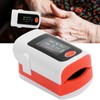 Fingertip Pulse Oximeter Blood Oxygen Saturation Monitor Portable Pulse OximeterOrange