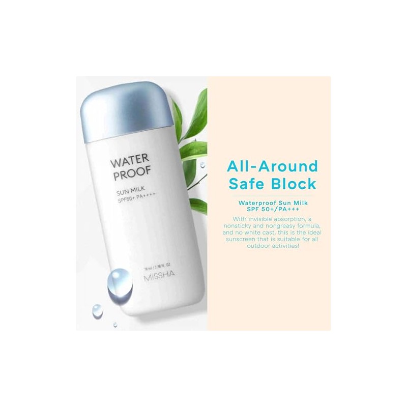 Protector Solar All Around Safe Block Water Proof Sun Milk