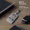 kwmobile Car Key Case Compatible with Renault 4-Button Car Key