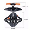 Lawn Sprinkler 3 Arm Nozzles 360° Auto Rotating Irrigation Water