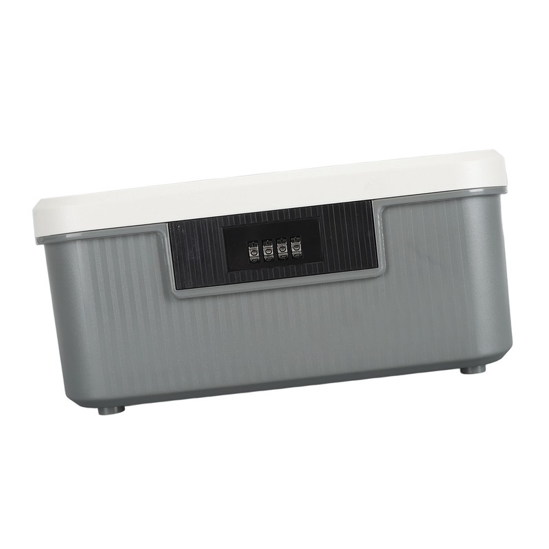 9L Capacity Lockable Storage Trunk for Files Document Organizer Double