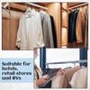Leinuosen 12 Pack Anti-Theft Security Hangers 17 Inch Heavy Duty