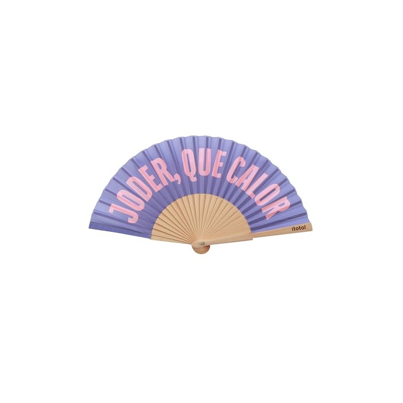 I-TOTAL® - Fan for Summer in Wood and Canvas -